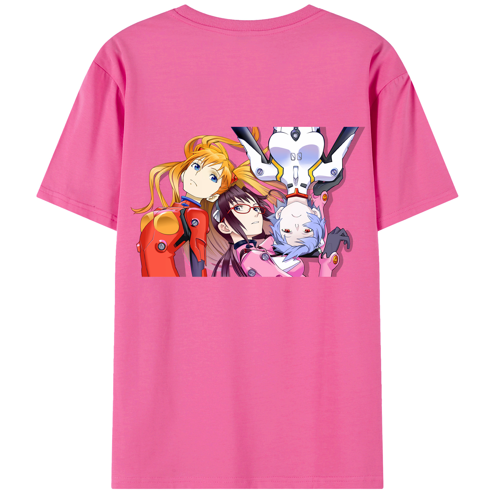 （画像用） EVA 新世紀エヴァンゲリオン レディース半袖Tシャツ(バックプリント)